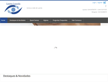 Tablet Screenshot of lentes-luanda.com